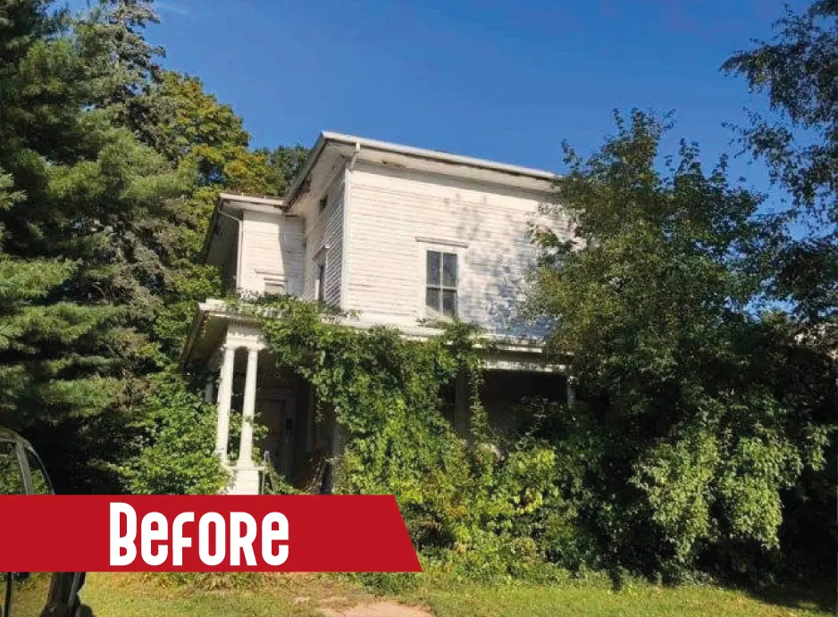 After: Colonial in Southbury — tear-off, deck repair, and new architectural shingle system.